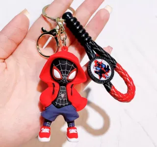 Llavero Spiderman con capucha