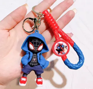 Llavero Spiderman con capucha
