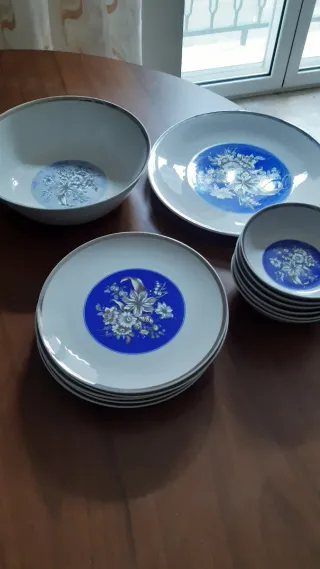 Servizio piatti dolce porcellana Limoges