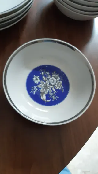 Servizio piatti dolce porcellana Limoges