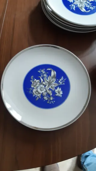 Servizio piatti dolce porcellana Limoges