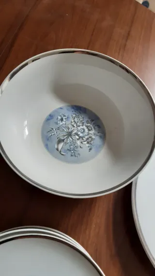 Servizio piatti dolce porcellana Limoges