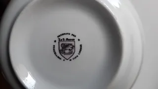 Servizio piatti dolce porcellana Limoges