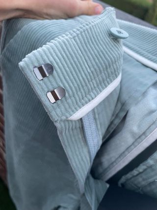 Pantalón Massimo Dutti pana verde nuevo