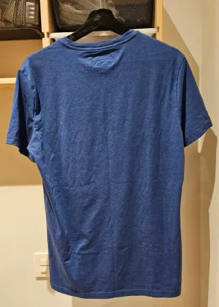 Camiseta deportiva Columbia azul hombre Talla M