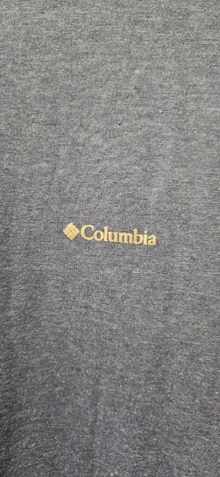 Camiseta deportiva Columbia azul hombre Talla M