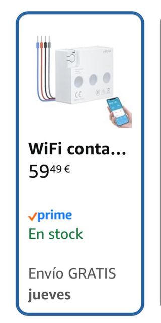 Medidor Energía Inteligente WiFi ZEMISMART
