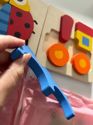 Puzzles de madera bebé Miunana