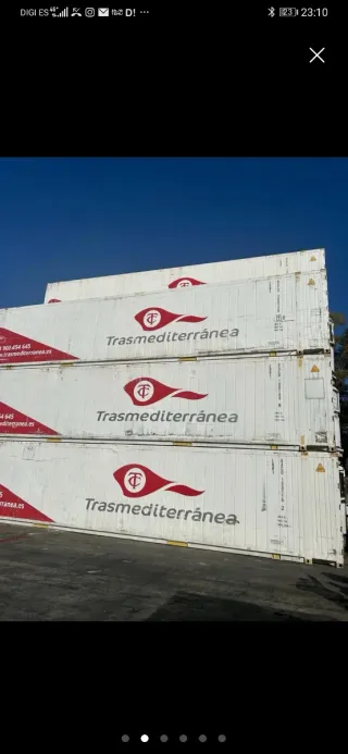 Contenedor Frigorífico Reefer Trasmediterránea