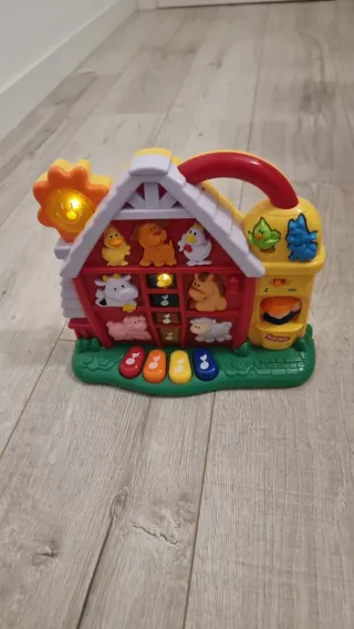 Granja Musical Infantil con Animales y Teclado