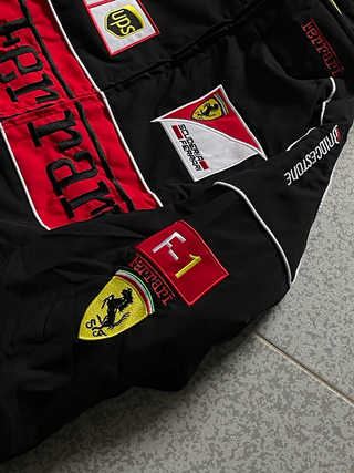 Chaqueta Ferrari F1 Puma Retro Negra Roja