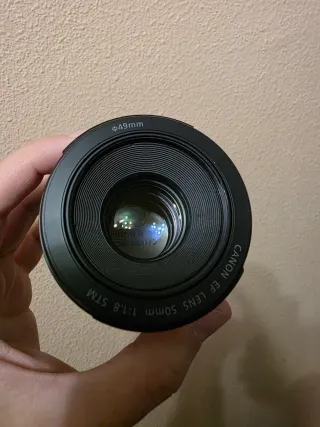 Canon 550D + Canon 50mm 1.8f + Canon 75-300 mm