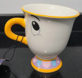 Taza Chip Bella y Bestia Disney Cerámica