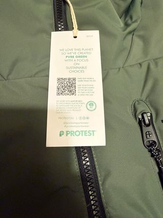 Chaqueta esquí Protest verde. Talla S
