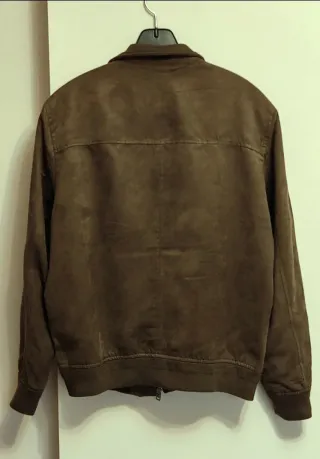 Cazadora Bomber Mango Marrón