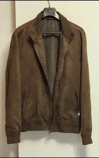 Cazadora Bomber Mango Marrón