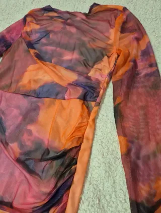 Vestido Malla Estampado