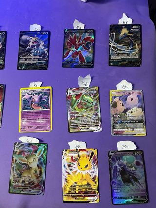 Cartas Pokémon Varias