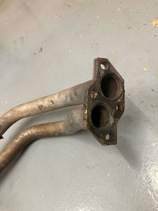 Tubo conexión colector escape Polo 86c GT G40