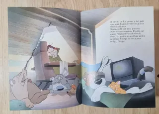 Clásico cuento Disney,Oliver y su pandilla.GAVIOTA