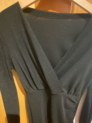 Vestido negro talla única sin estrenar