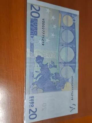Billete de 20 euros coleccionable
