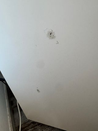 Mesa auxiliar Ikea blanca ..