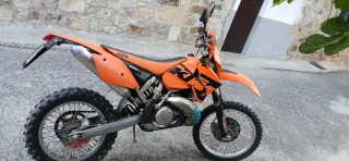 Moto Enduro KTM 250EXC.