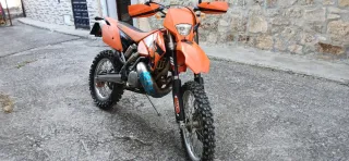 Moto Enduro KTM 250EXC.
