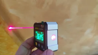 NUEVO! Medidor ángulos láser digital recargable