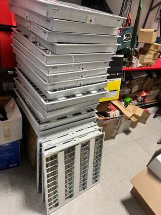 Pantallas fluorescentes 60x60