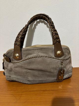 Borsa Cesare Paciotti Pelle Grigio/Marrone
