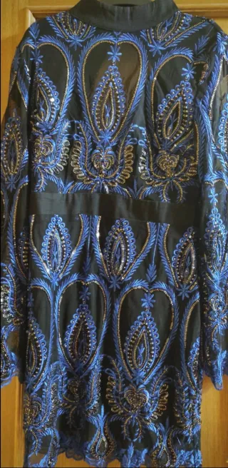 Vestido fiesta mujer talla L Nuevo