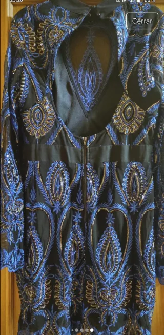 Vestido fiesta mujer talla L Nuevo