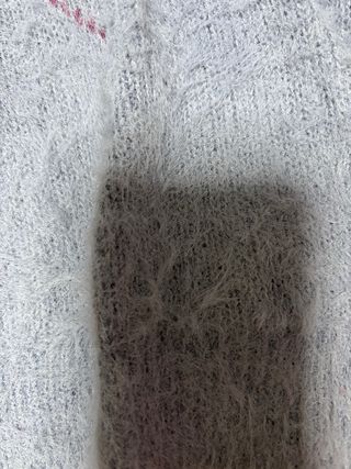 Jersey de pelo con corazones