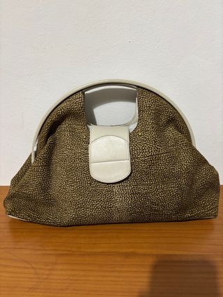Borsa Borbonese Beige/Marrone