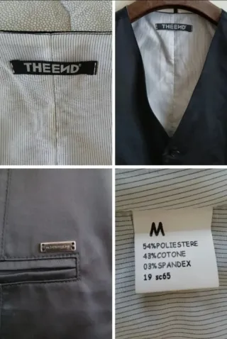 Panciotto size M "The End"