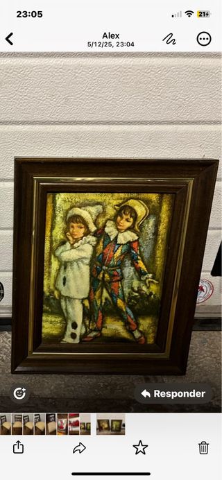 2 Cuadros Antiguos . 15€ los dos .