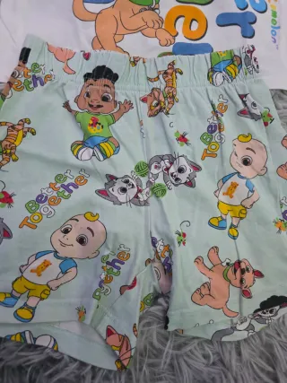 Completo bimbo CoComelon maglia e pantaloncini
