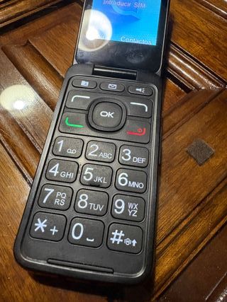 Móvil Alcatel Tapa Negro