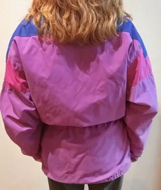 Anorak Morado y Rosa