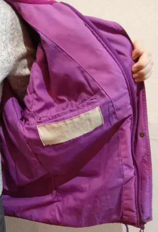 Anorak Morado y Rosa