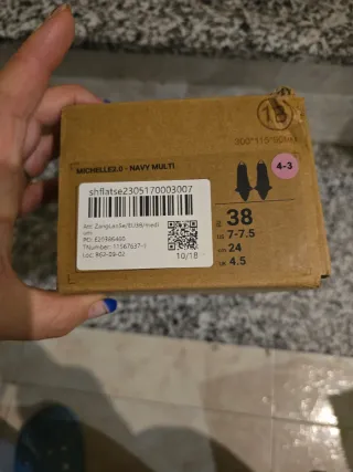 Zapatos planos Vivaia azules