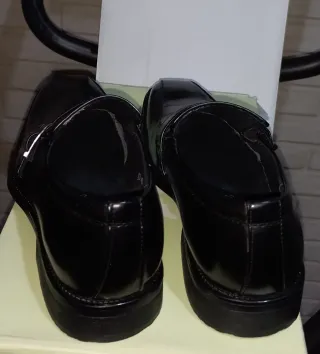 Zapatos vestir hombre sin cordones hebilla