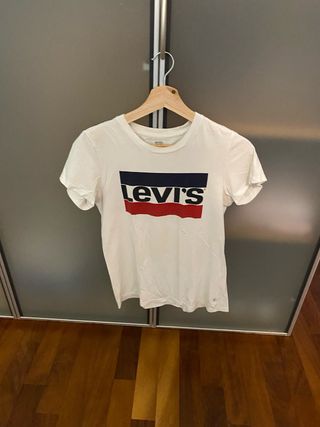 Camiseta Levi's Blanca Logo