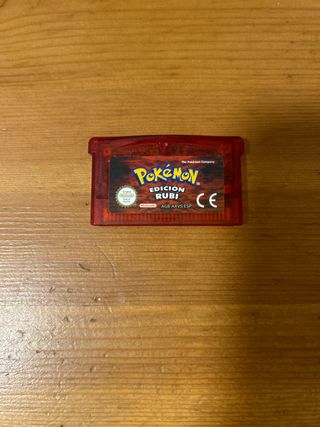 Pokemon Rubí GBA Edición ESP