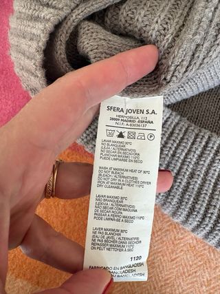 Jersey Sfera gris talla M