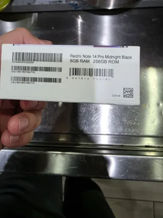 Xiaomi Redmi Note 14 Pro Plata Nuevo sin usarlo