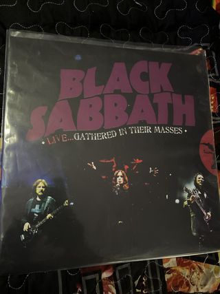 Vinilo Black Sabbath Live Gathered in Their doble