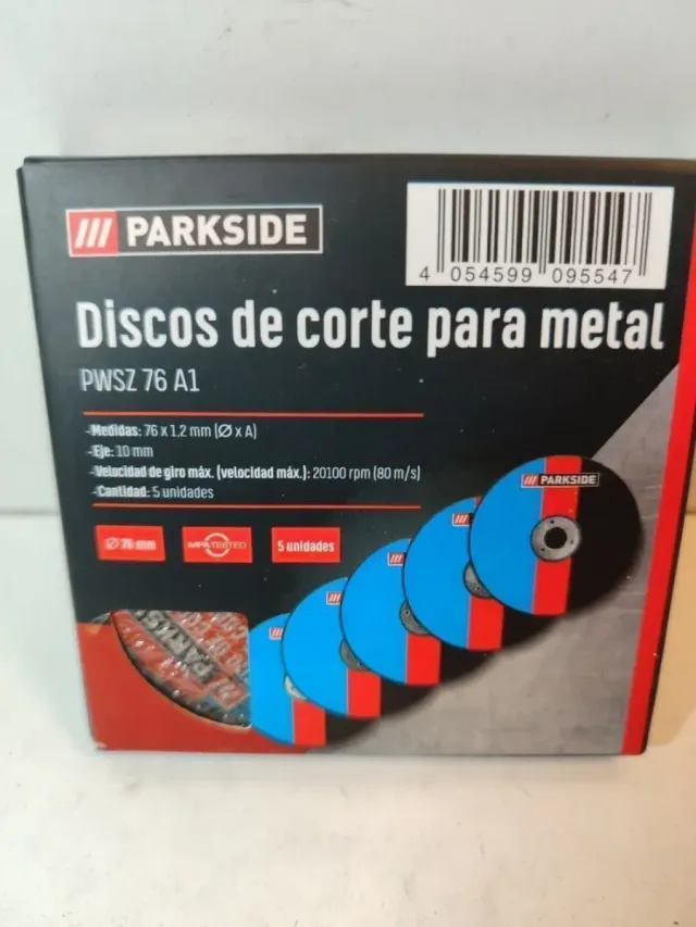 76mm Pequeños 10 Discos PARKSIDE Amoladora 12V